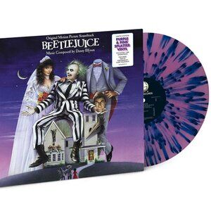 Beetlejuice Soundtrack LP ~ Exclusive Colored Vinyl (Splatter) ~ New/Sealed!